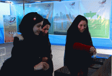 گزارش تصویری  از بازدید نمایشگاه دستاورد های هسته ای در  دانشگاه صنعتی شاهرود